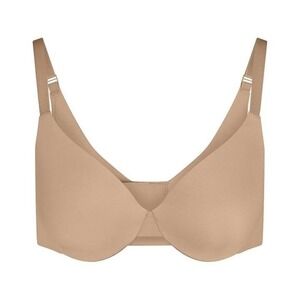 Skims Nude Bra Lightly Lined Full Coverage Bra Smoothing Intimates (Clay) 34 DDD
